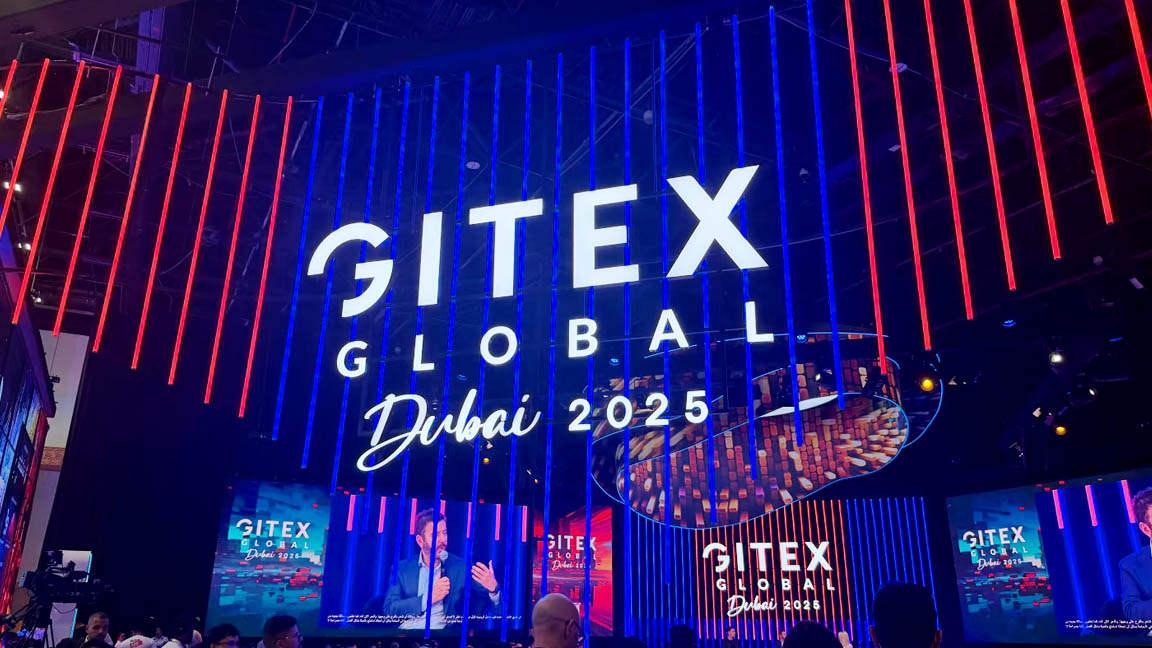 GITEX 2025现场直击丨艾码讯新品登场，收银台秒变“黑科技秀场”！